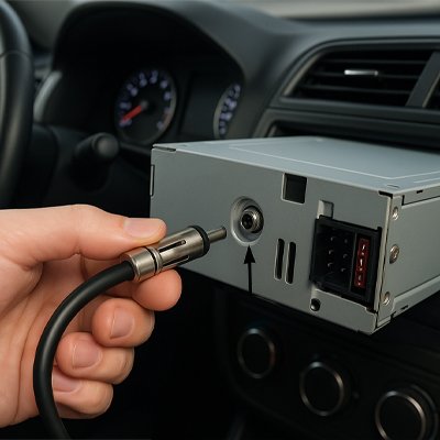 Adaptateur pour antenne autoradio | ConnectPro - carcockpit