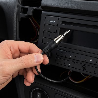 Adaptateur pour antenne autoradio | Universel - carcockpit